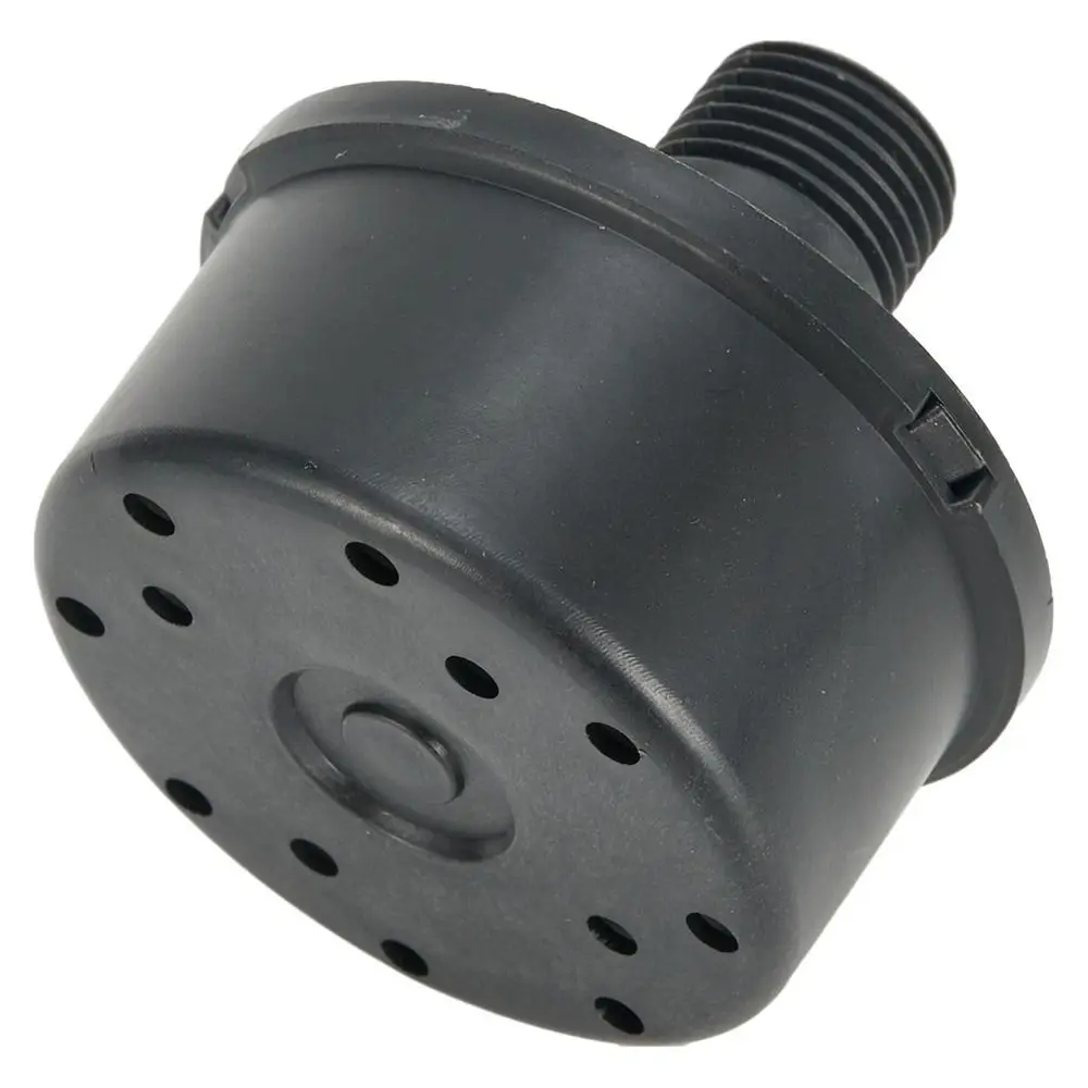 1Pcs Durable 16/20mm Filter Male Thread Air Compressor Intake Air Compressor Muffler Black Pneumatic Tool Accessory Noise