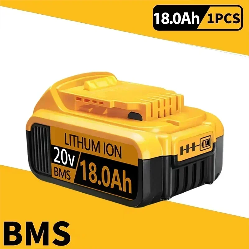 100% gloednieuw voor DEWALT 18.0AH DCB609 18V 20V Lithium-ion Batterij voor Dewalt DCB204 DCB205 DCB206 DCB609 DCB184 DCB200