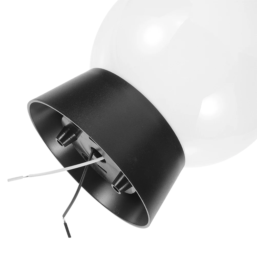 

Stainless Steel Acrylic Led Round Wall Lamp Durable Modern Outdoor Garden Wall-Mounted Light Corridor Yard Porch Pathway Lamp