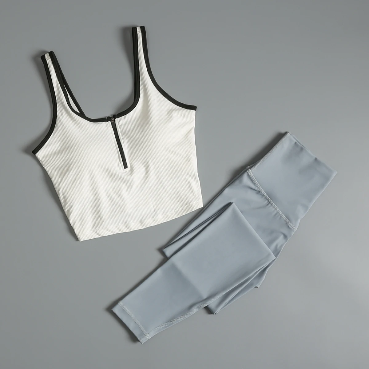 

Yoga suit with chest pad for women professional gym training sportswear summer tight slimming running vest