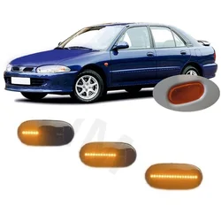 for Proton Wira 1993 2000 2001 2002 2003 2004 2005 2006 2007 2008 2009 2010 Dynamic LED Indicator Side Marker Signal Light Lamp