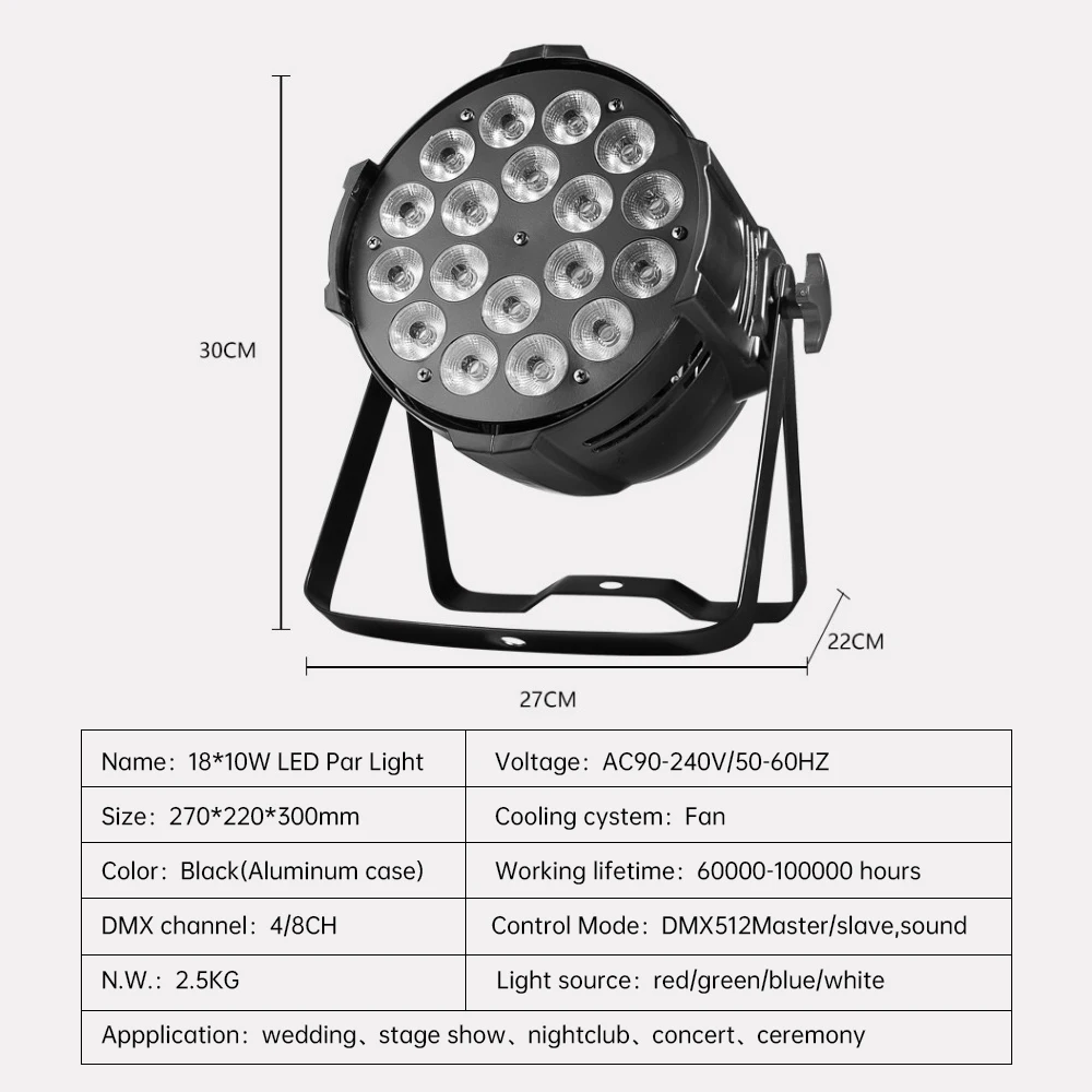 SKYART 300 W LEDs 4 in 1 Par Licht Bühne Licht DMX Licht Farbe Mischen Regenbogen Wirkung Outdoor Led Lampe DJ Lichter BAR Party Disco