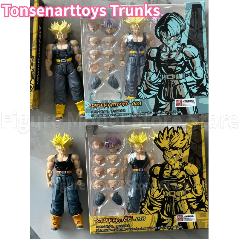 

Tonsenarttoys Dragon Ball SHF Super Saiyan SSJ SSJ2 Trunks Majin Buu Kid Buutenks Custom Accessories Anime Action Figures Toys