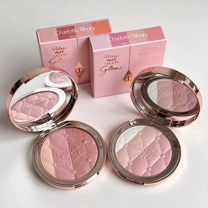 Charlotte Shell Highlight Contour Gem Palette Powder Natural Base Makeup A Plate of Multi-purpose High Light Tilbury Cosmetics