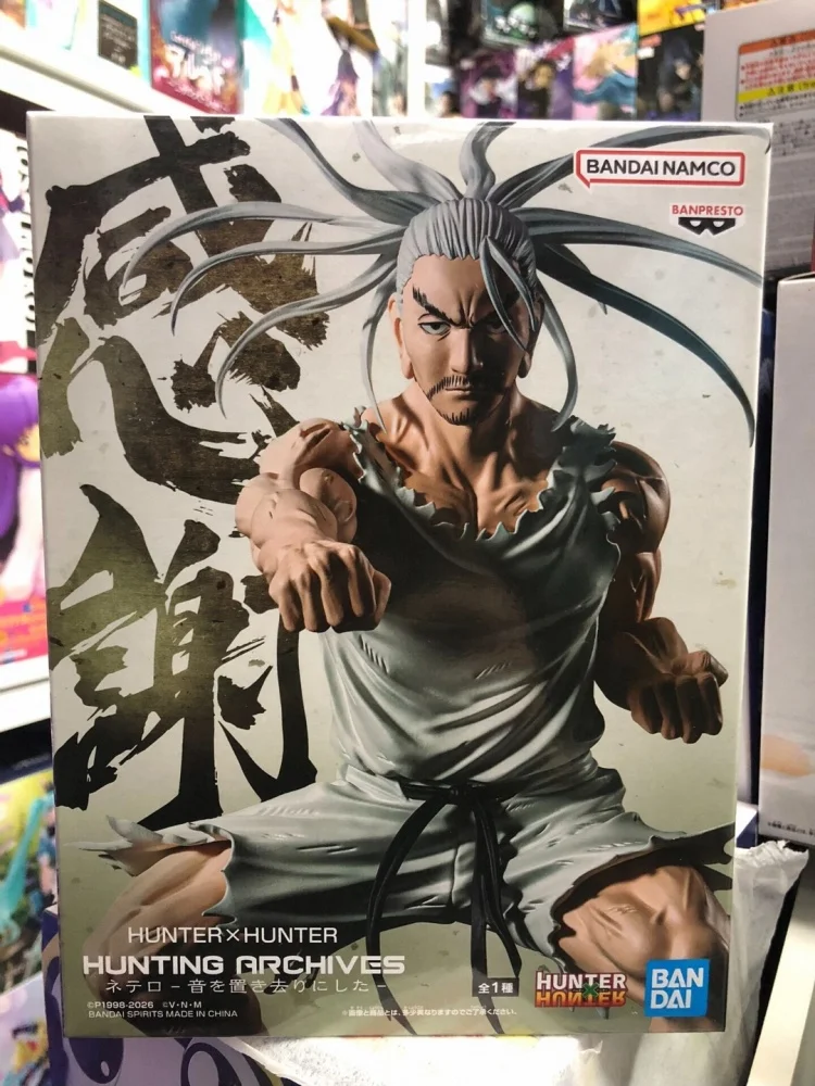 

Оригинальная коллекционная фигурка Исаака Нетеро из аниме «Хантер x Хантер» от Bandai, модель из ПВХ, игрушка, кукла