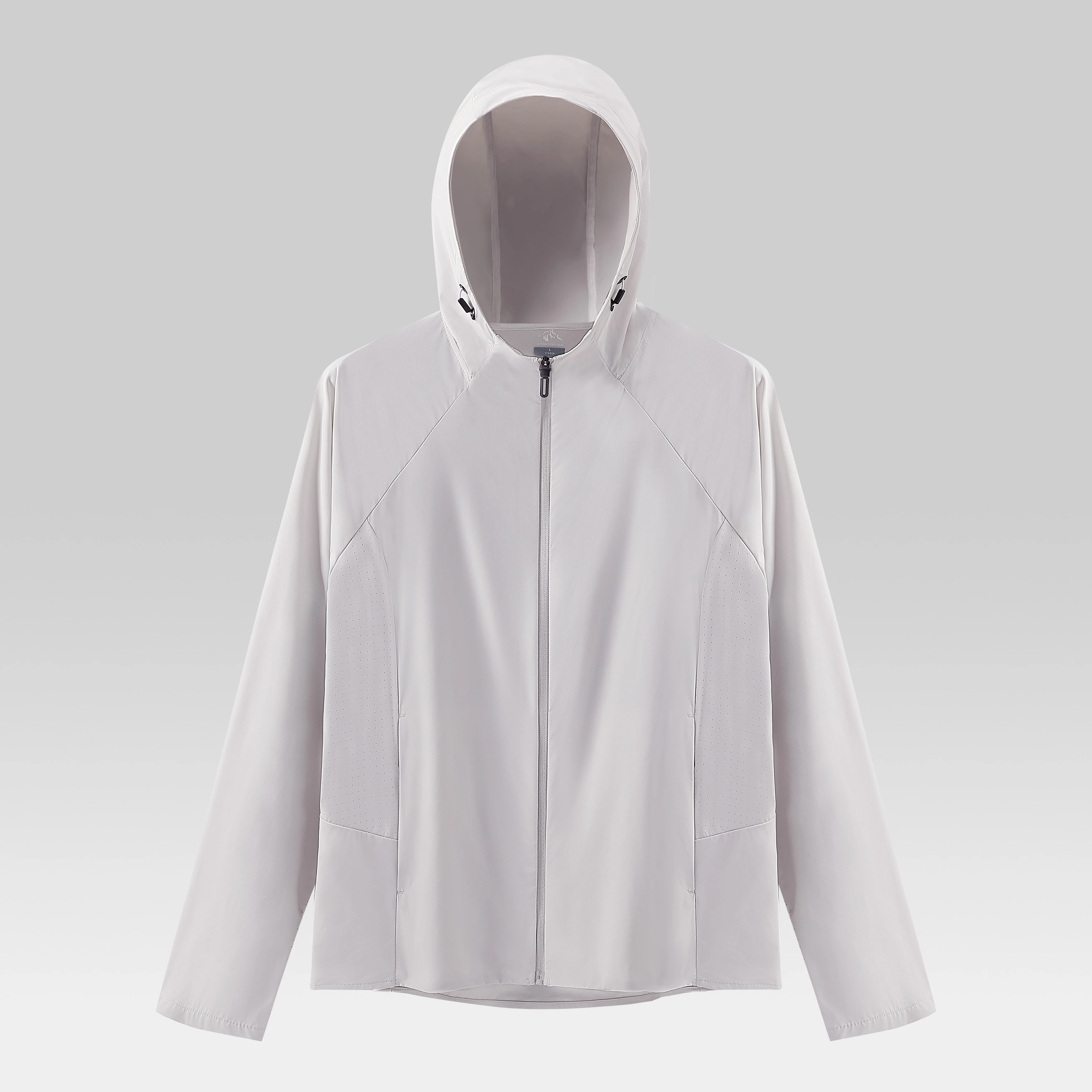 

UPF50+ Мужская солнцезащитная толстовка с капюшоном, водонепроницаемая, против морщин, легкая уличная куртка с карманами