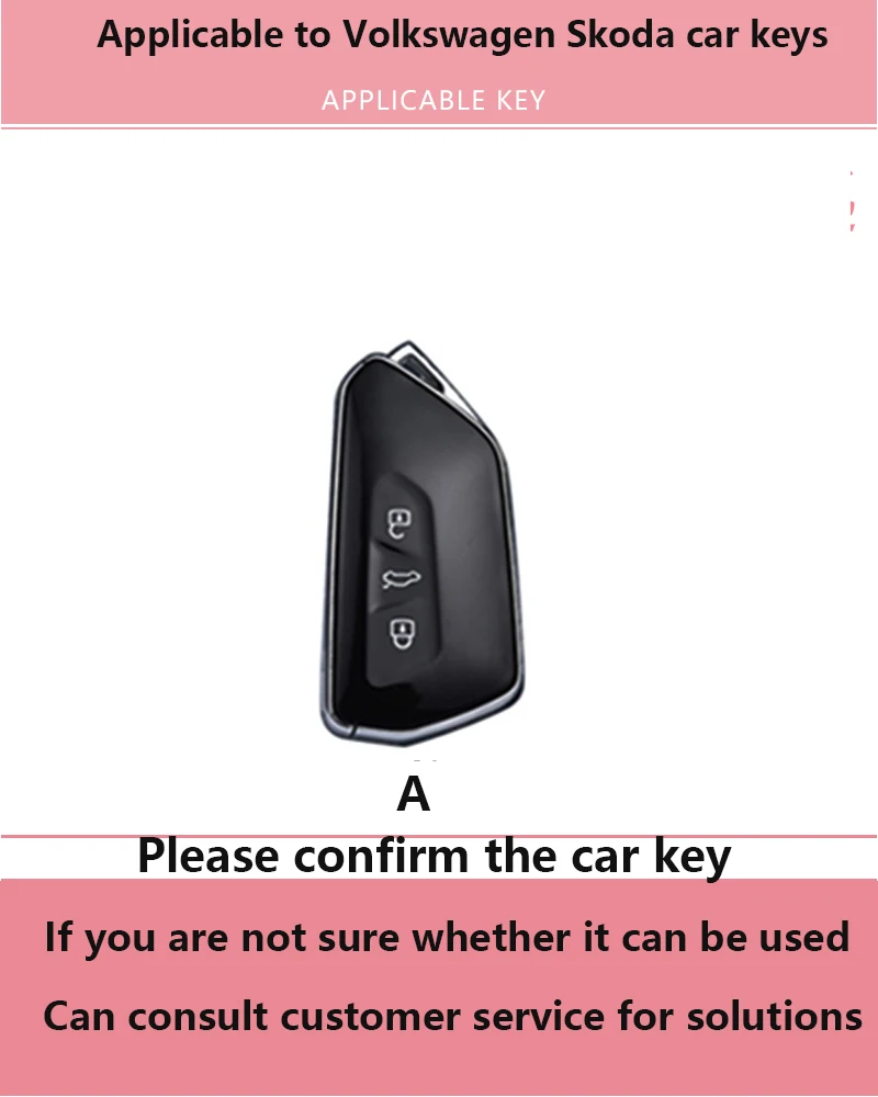 TPU Car Remote Key Case Cover Shell Protection For Volkswagen VW Golf 8 Mk8 GTI GTD R ID3 ID4 2020 For Skoda Octavia 4 A8 MK8