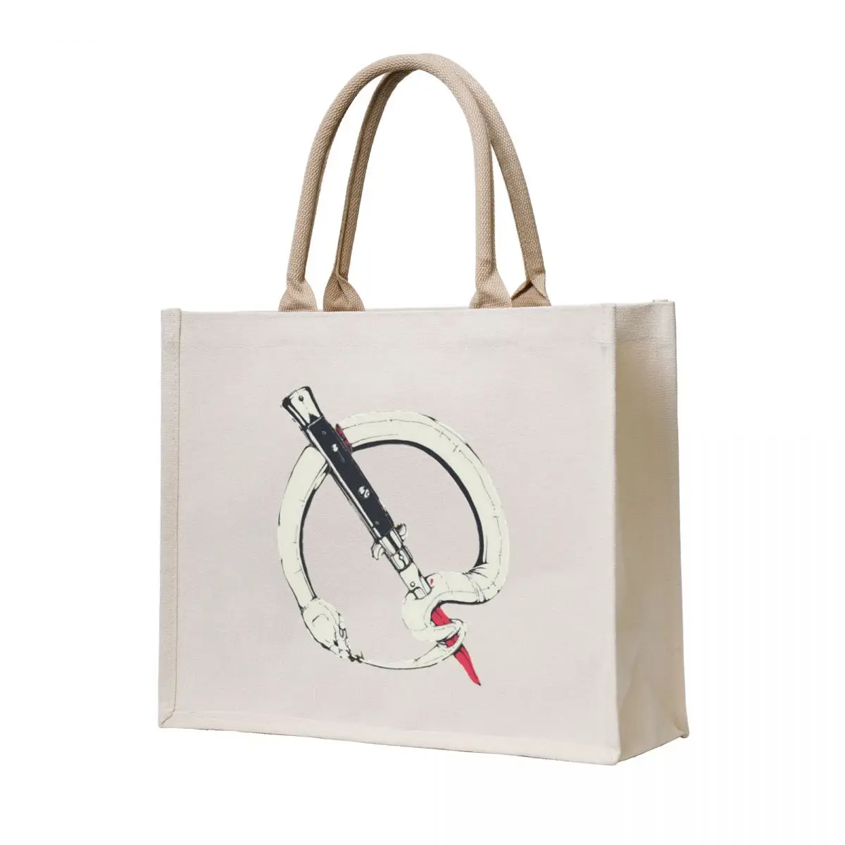 

Original Qotsa snake Tote Bag Eco bag reusable grocery bags sac pour femme