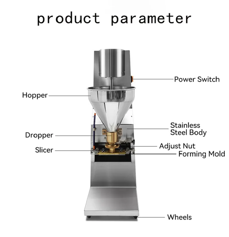 OEM Customize 2023 New Design Full Automatic Processing Meatball Machine Multifunctional Stainless Steel Forming Equipment