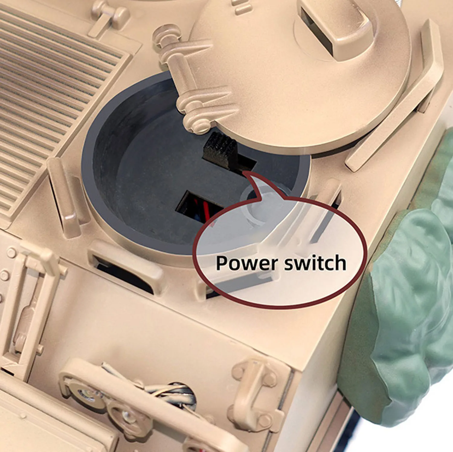 

Gift 1/16 Tongde RC Military Tank M2412-C M113A2 APC Turret Rotation 360 Infrared LED Light Sound Radio Panzer Eletric Boys Toy