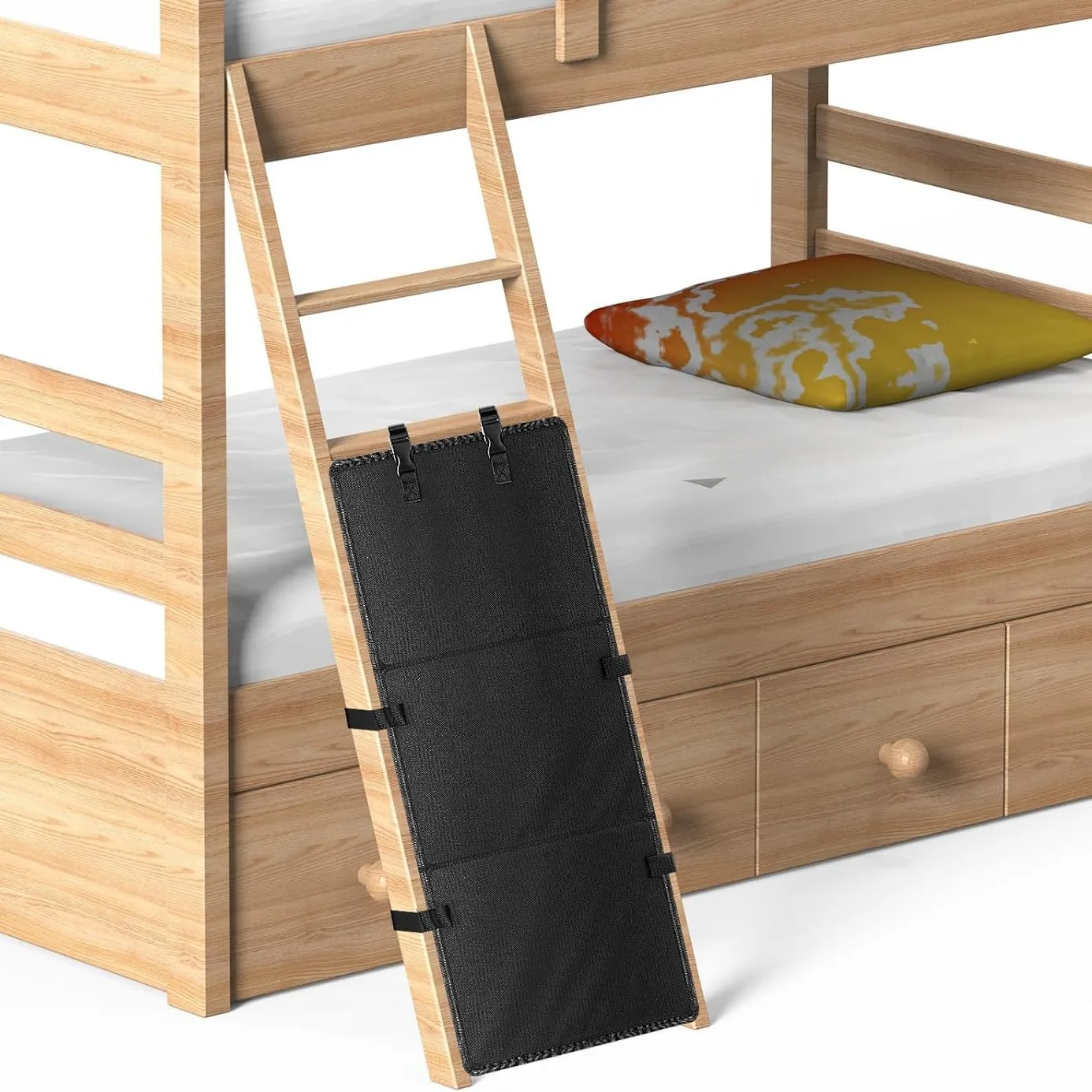 Bunk Bed Ladder Cover Bunk Bed Ladder Lock Bunk Bed Ladder Pad to Prevent Kid from Climbing Ladder Ladder Cover board Lock