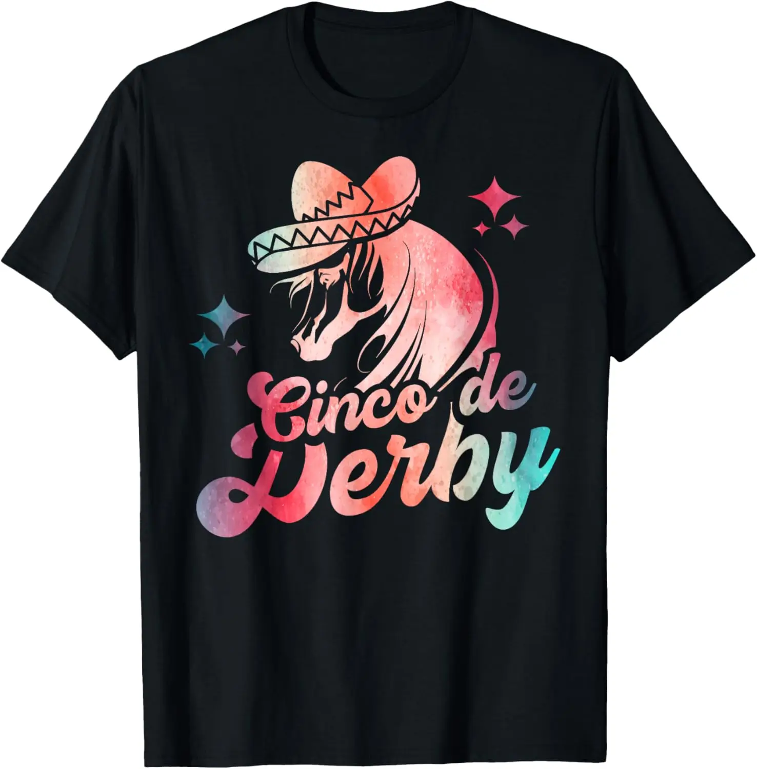 

Cinco De Derby | Mexico Cinco De Mayo | Horse Racing T-Shirt