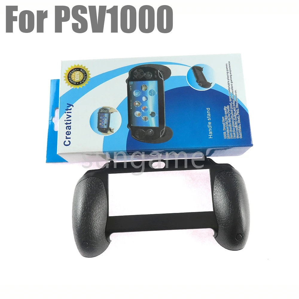 10-個ハンドルハード保護ケースカバースキンプロテクターハンドグリップブラケットホルダーゲームハンドスタンドゲームパッド-ps-vita-psv1000