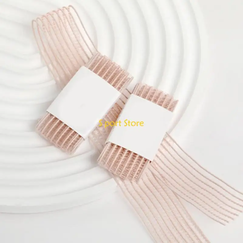 

U2JB 35cm Ballet Pointe Shoes Elastic Bands Invisible Ballet Pointe Shoes Elastic Straps Band for Ballerinas