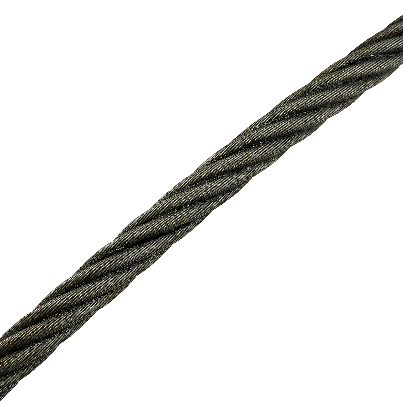 สายเคเบิลเครื่องกว้านขนาด 9/16 นิ้ว ยาว 50 ฟุต รับน้ำหนักได้ 4409.25 ปอนด์ พร้อมตะขอ สำหรับงานหนัก ใช้กับรถบรรทุก เรือ สายเคเบิลสำรองสำหรับเครื่องกว้าน ใช้ยก ลาก ลากจูง