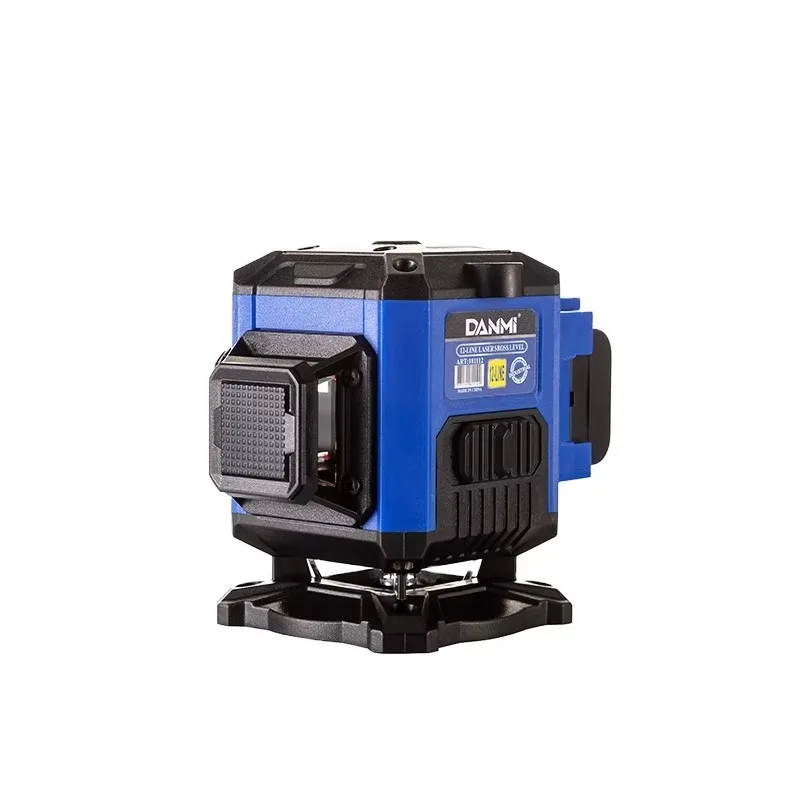 

【Hot】12 lines aluminum la-ser sross lever 1 year warranty green beam 4-D automatic self-leveling la-ser level High quality la-se