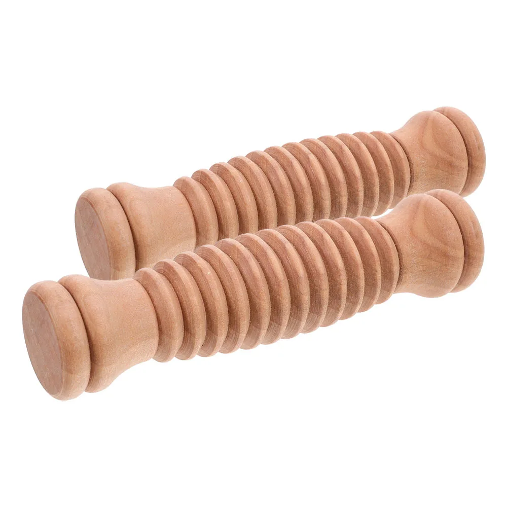 

2Pcs Wooden Foot Massage Roller Multifunctional Muscle Relief Tool for Legs Feet Relaxation Portable Handheld Deep Tissue