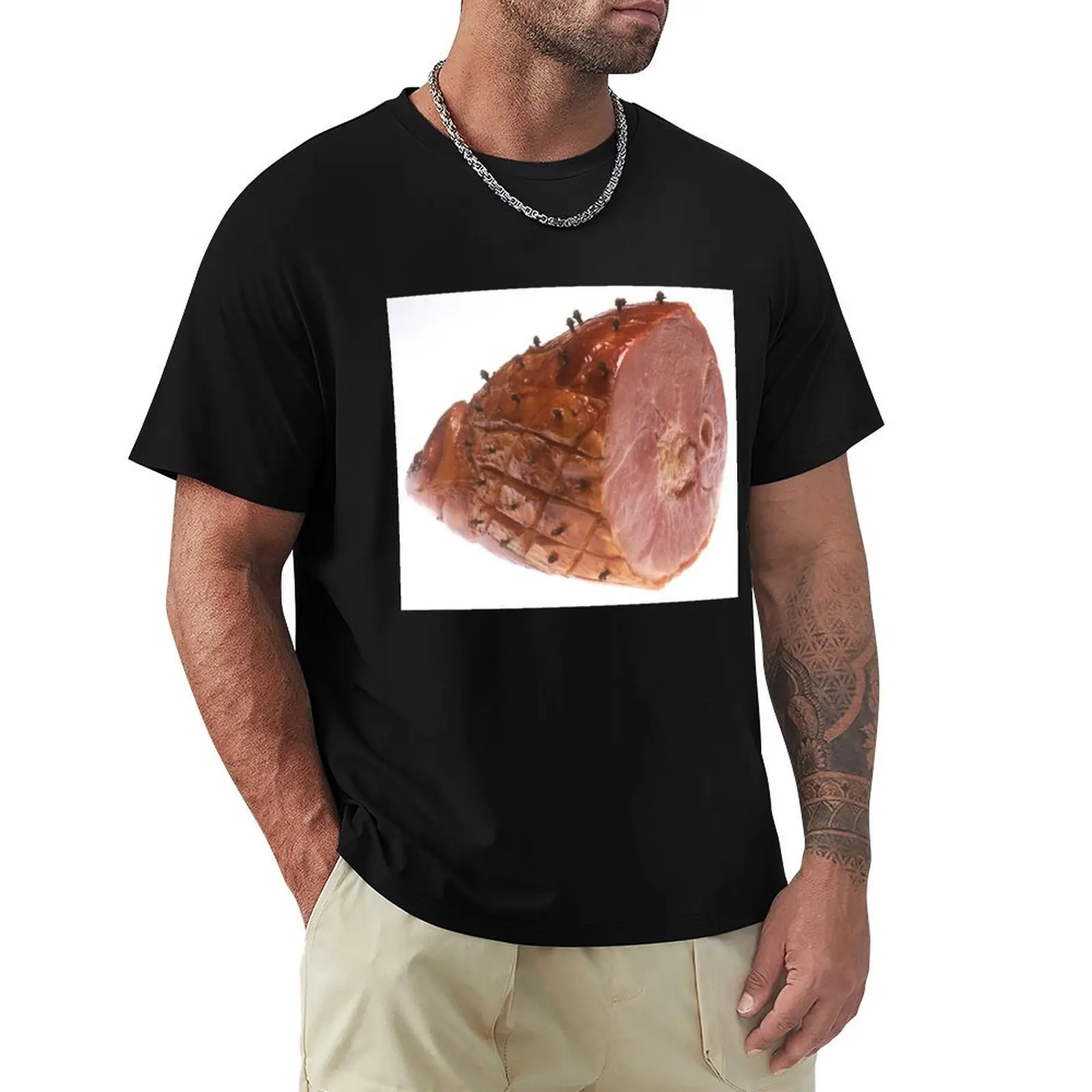 Glazed Ham T-Shirt boys animal print boys whites oversized customs clothes for men