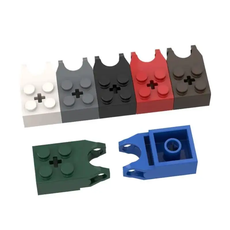 100Pcs 92013 2X2 Ball Socket Wide Axle Hole Building Blocks MOC Compatible With Brick Children Toys Gift Box