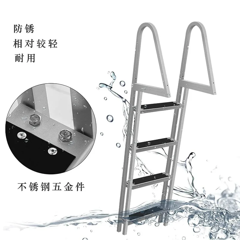 Double Handrails Removable Ladders Pier, Sea Boarding,