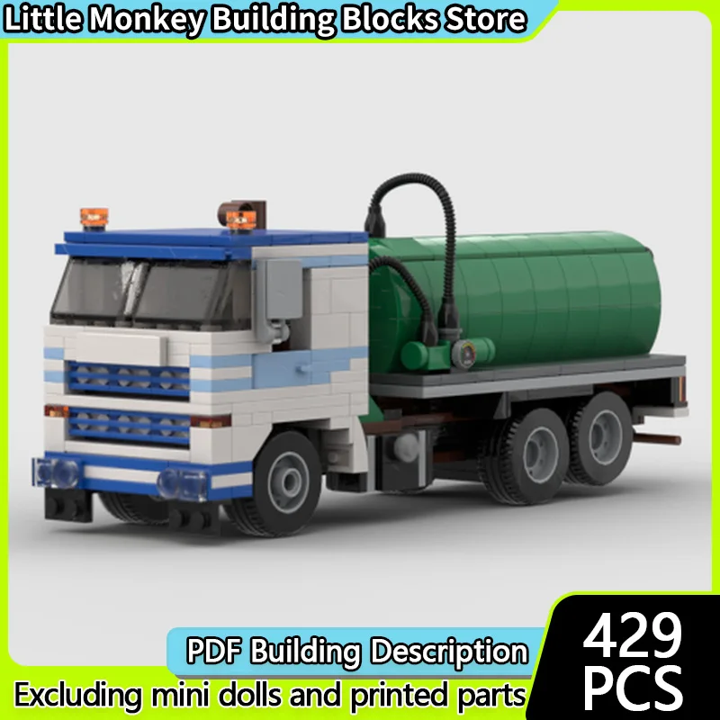 

Speed Racing Car Model MOC Building Bricks Classic Transport Truck Modular Technology Children Holiday Gifts Assemble Toys Suit