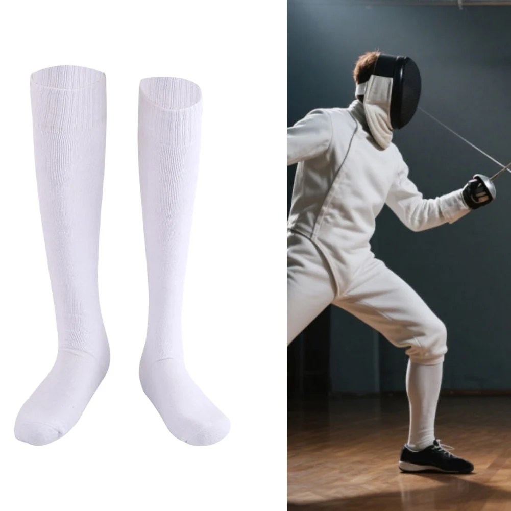 

Носки с усиленным каблуком, усиленным носком и каблуком. Носки для фехтования. Белый усиленный носок. Нескользящая посадка на 360°. Трехмерные.