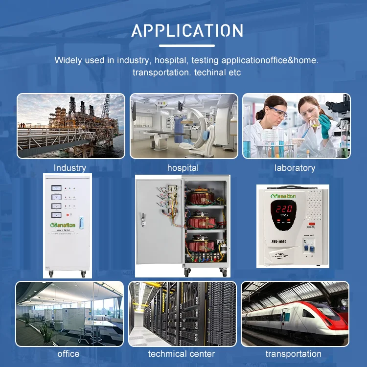 Quality Assurance Adjustable Ac Voltage Regulator Ac 20KVA Solid State Voltage Regulator Avr Automatic Voltage Regulator