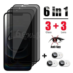 Anti Spy Screen Protector For iPhone 16e Glass For iPhone 16 e Glass Privacy Peep Film For iPhone 16e Tempered Glass Film