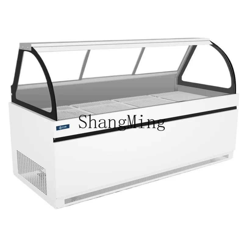 

ZYY fresh-keeping cabinet, fresh meat cabinet, barbecue, fruit refrigeration and freezing, commercial double temperature