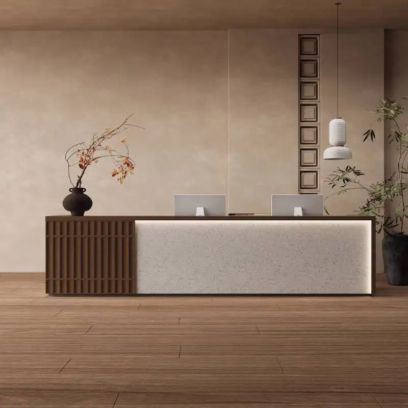 Drawers Storage Reception Desks Vintage Black Corner Classic Reception Desks Luxury Modern Mostrador Recepcion Office Furniture