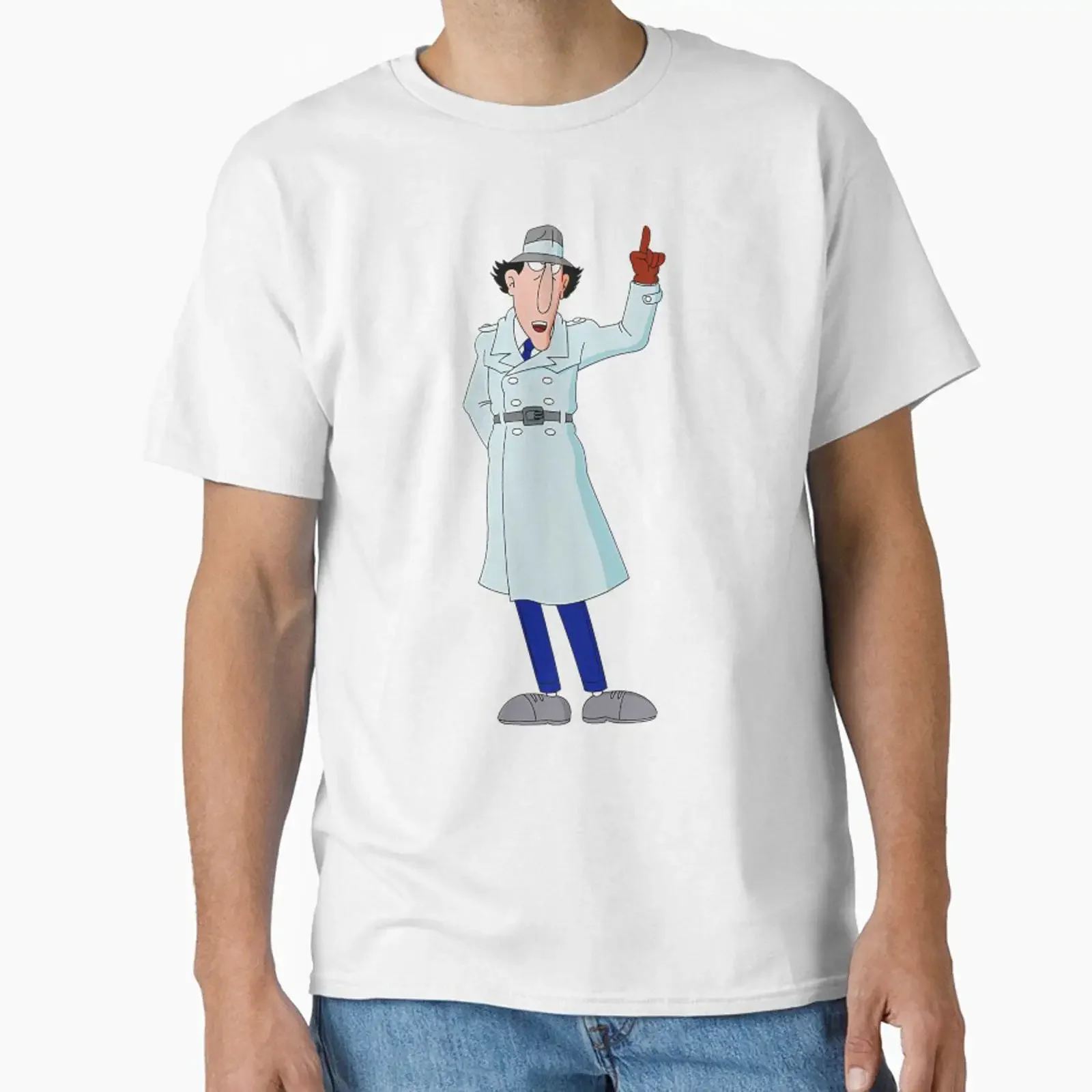 Inspector Gadget designed and sold by felipe lyons vintage Washed Stretched Unisex Slightly Top For Everyday Wear streetwear