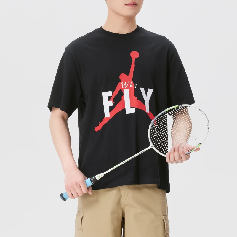 

Nike Men's T-Shirt Sportswear Comfortable and Breathable Large Logo Casual Wear Loose Short-Sleeved If2939-010