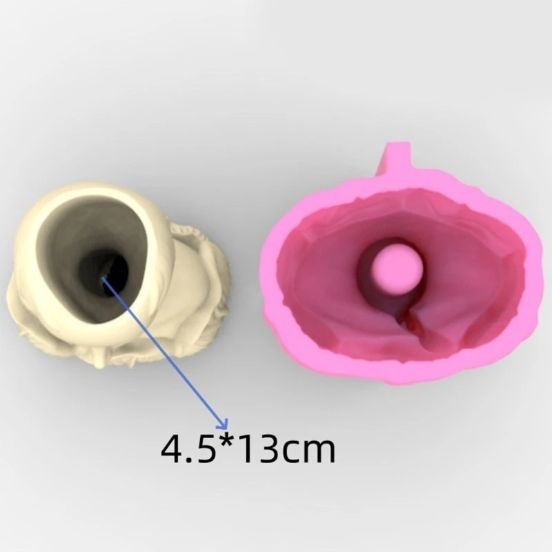 Portrait Shaped Vase Molds for Making Flowerpots Silicone Molds Table Decoration Dropship