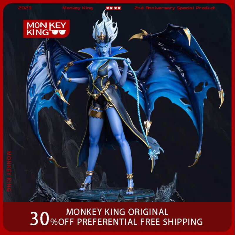 

1/7 DOTA2 Queen of Pain, фигурка, новый King Demon, светящаяся основа, ограниченная коллекция времени, модель, подарки на Хэллоуин, детские игрушки