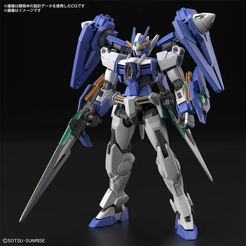 Bandai Namco HG 1/144 Gundam 00 Diver Arc 14Cm Gundam Build Metaverse Anime Original Action Figure Model Kit Assemble Toy Gift