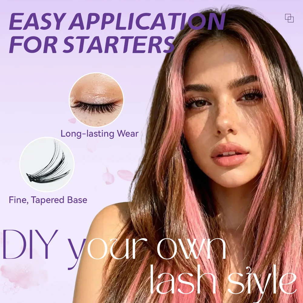 رموش ييليكس DIY المجمعة، رموش - مراجعة Lash Fan Volume وسعره