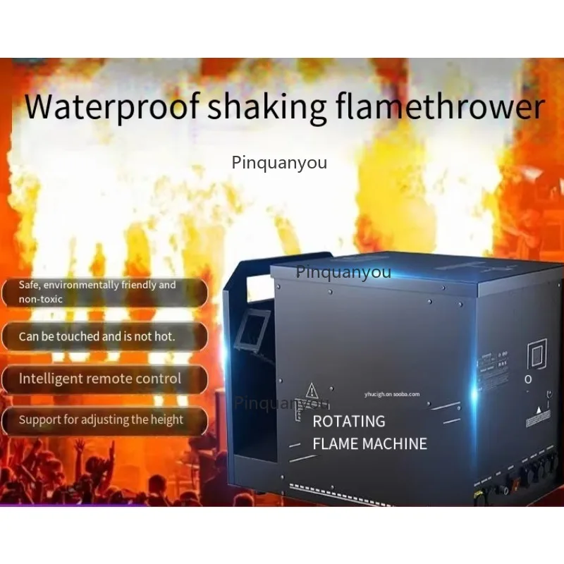 Factory Big Flame Sprayer 180 Degree Rotate Fire Machine for Waterproof Outdoor Fire Show and Stage  Moving Head Flame Fire