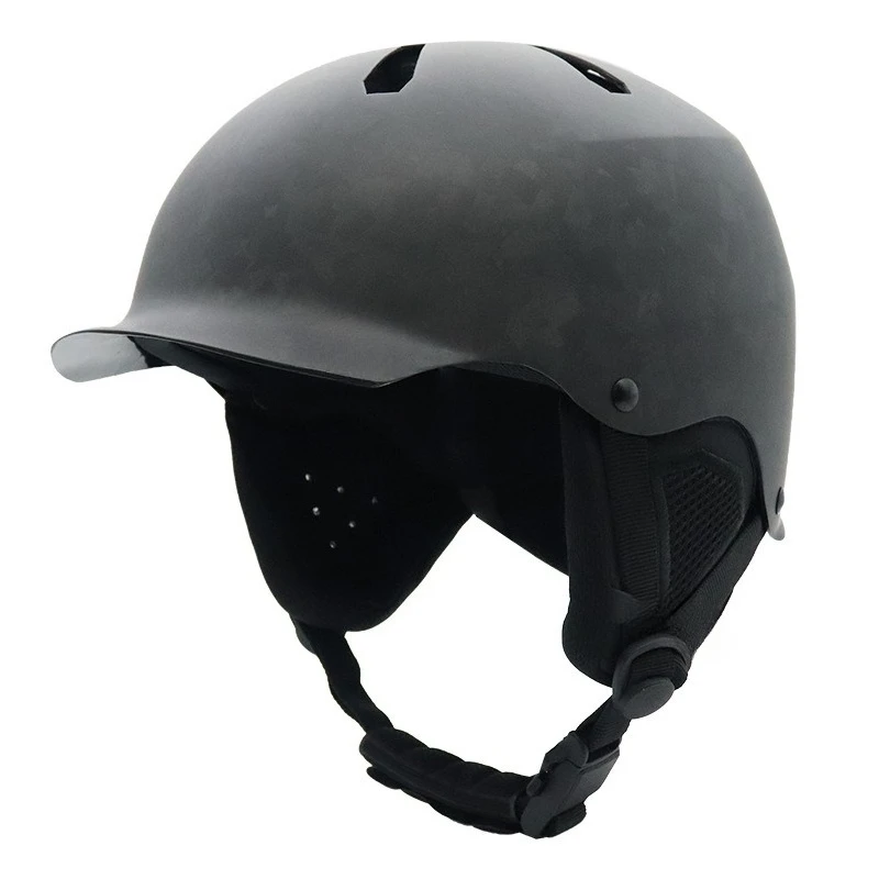 

Outdoor Sports Winter Ski Helmets Ultra Light Carbon Fiber Veneer Safety