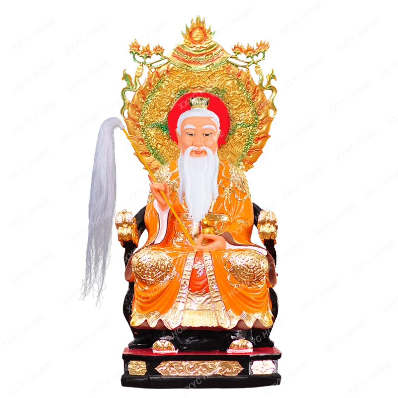 

Pre-Originator Statue of God Yuanshi Moral Lingbao Tianzun Shop New Taishang Laojun Statue Resin Fiberglass Buddha Statue