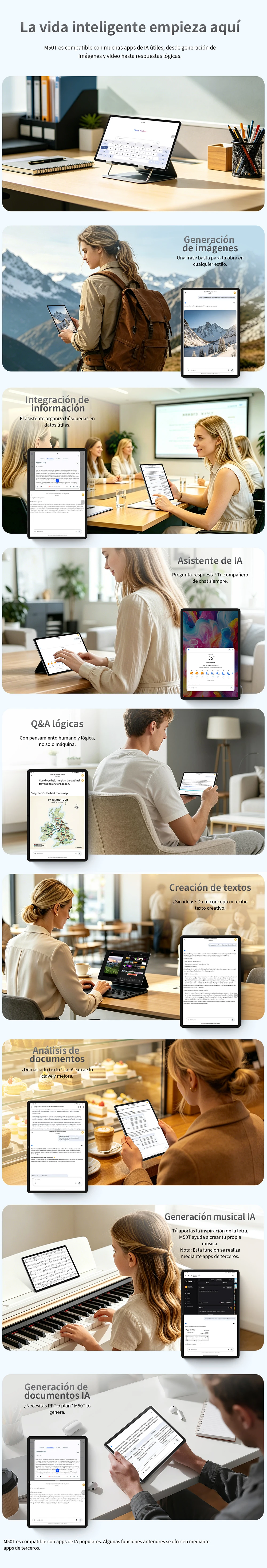 Teclast M50T 2026 10.1-inch IPS Tablet, Gemini AI, Android 16, Max 32GB RAM (4GB+28GB Virtual), 128GB ROM, A537 Octa-Core CPU, 7000mAh Battery, Type-C, Supports microSD up to 1TB & Wi-Fi 6