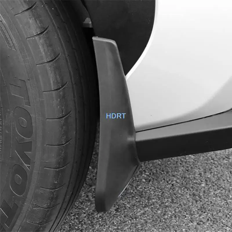 Car Style Front Rear Mudguard Mudflap Splash Guard Fender Mud Flap Cover Protector Decoration Accessories For Toyota BZ4X 2022 +