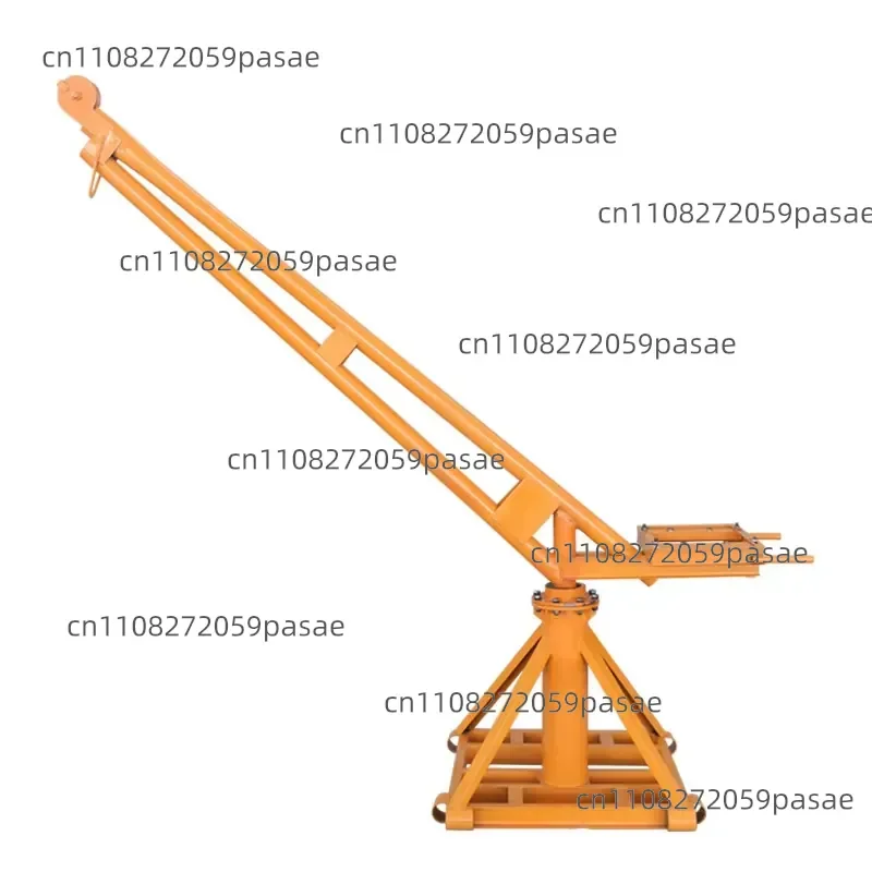 Electric Safety Cable Hoist with Wire Rope and Push-button Control, for Construction Lifting, 220V, Outdoor Grain Conveyor