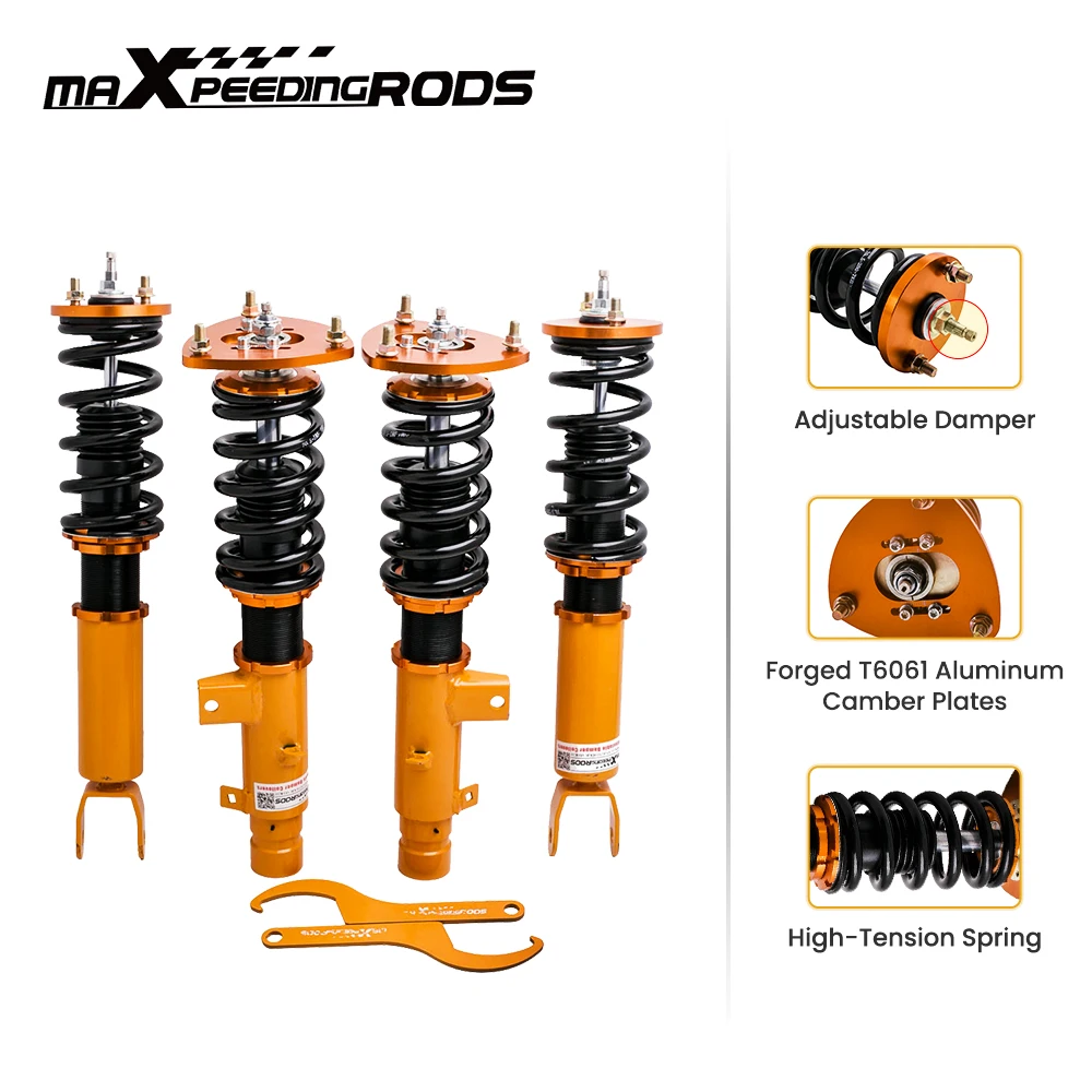 

Coilovers 24 Way Damper Shocks Absorber Springs Kit For Honda Accord 2013-2017