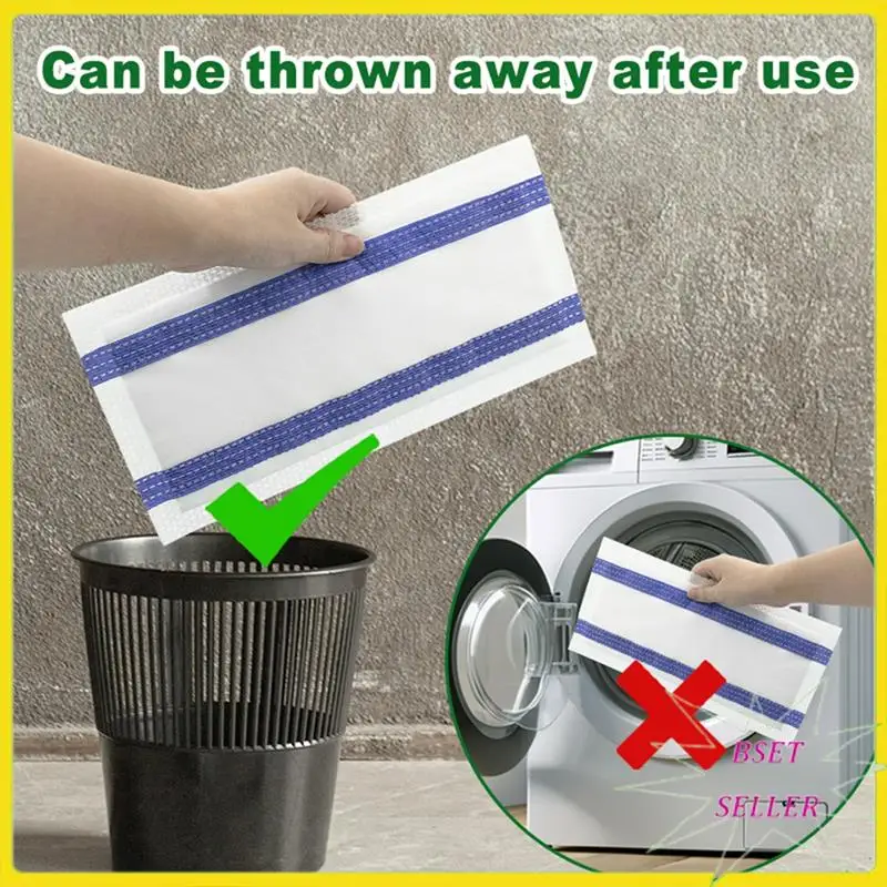 

A010 Hardwood Floor Cleaner Spray Mop Pads, Multi Surface Sweeping Refill For Swiffer Wet Jet