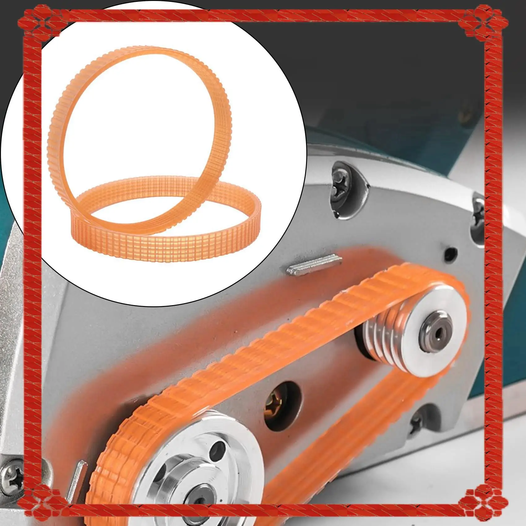 24-Hour Delivery 2Pieces/Lot 9401-6PJ348 Planer Belt Ribbed Belt Abrasive Machine Belt