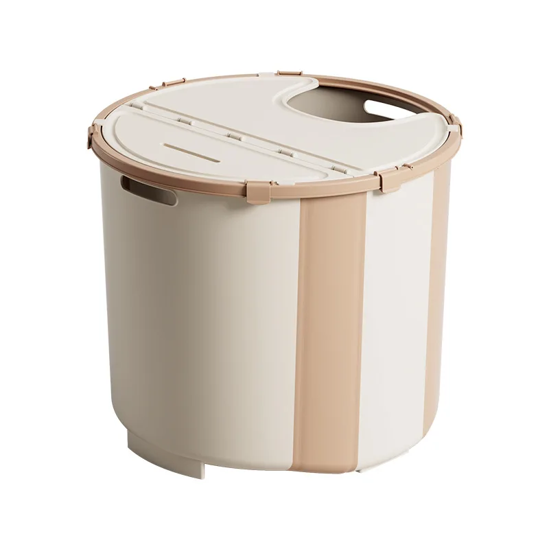 

Bucket Tub Large Bath Tub Children's Bath Bucket Foldable Multifunctional Bath Bucket