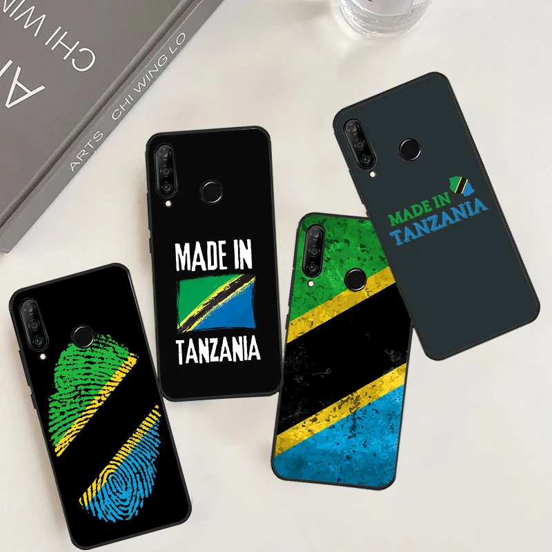 Tanzania National Flag Case For Huawei Nova 11i 8i 3i 9 10 SE 11 Pro 5T Y60 Y61 Y70 Y90 Y91 P20 P30 P40 Lite Cover