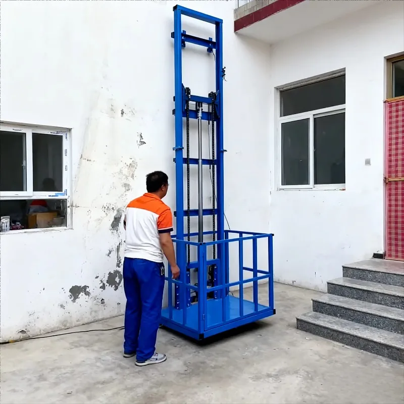 Hydraulic Heavy Load Material Lift Large Platform Cargo Elevator for Factory Warehouse Equipment and Pallet Transport