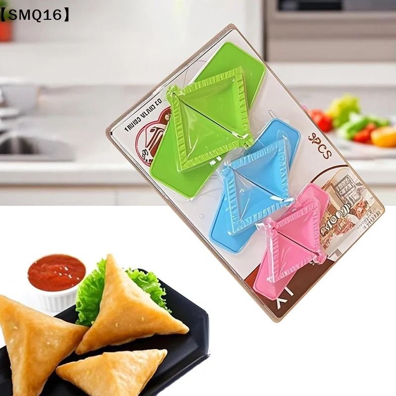 Dumpling Maker Empanada Maker Press - Jannity Triangle Dumpling Ravioli Maker Set Press Pierogi Mold Essential Kitchen Tool【SMQ】