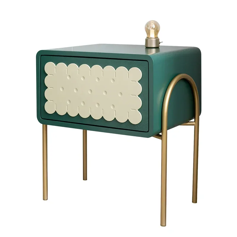 Bedside Table Bedroom Side Table Storage Organizer Biscuit Cabinet Living Room Sofa Mini Corner Table